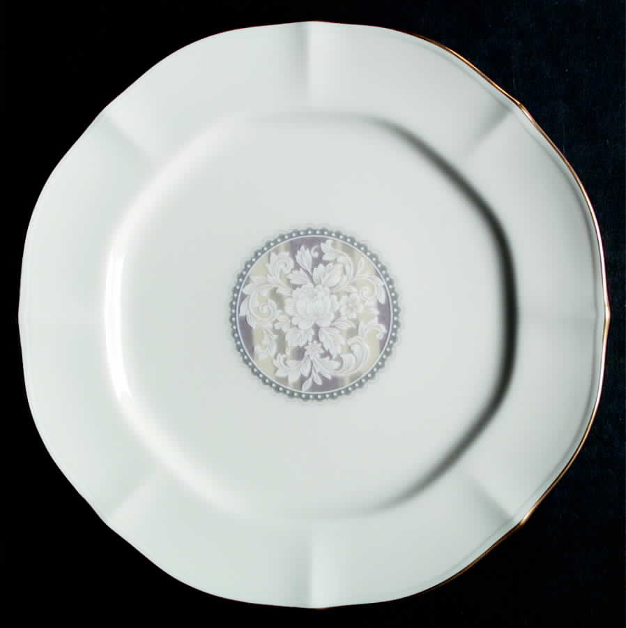 Glenmora Gold Accent Salad Plate by Noritake-1
