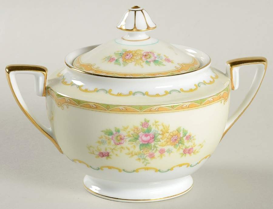 N1014 Sugar Bowl & Lid by Noritake-1