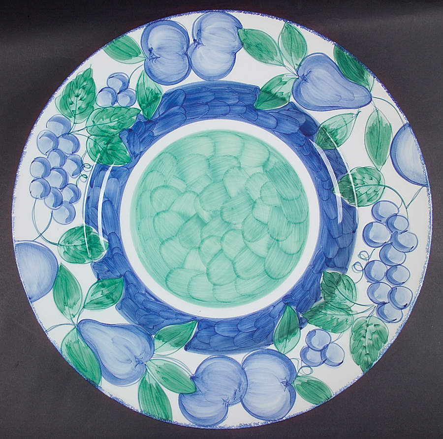 Moonlight  17" Chop Plate (Round Platter) by Nancy Calhoun-1