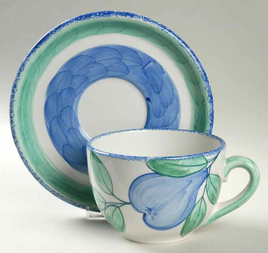 Moonlight  Jumbo Cup & Saucer Set by Nancy Calhoun-1