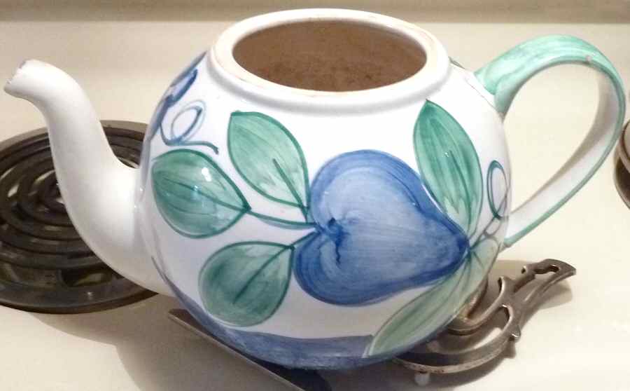 Moonlight  Teapot No Lid by Nancy Calhoun-1