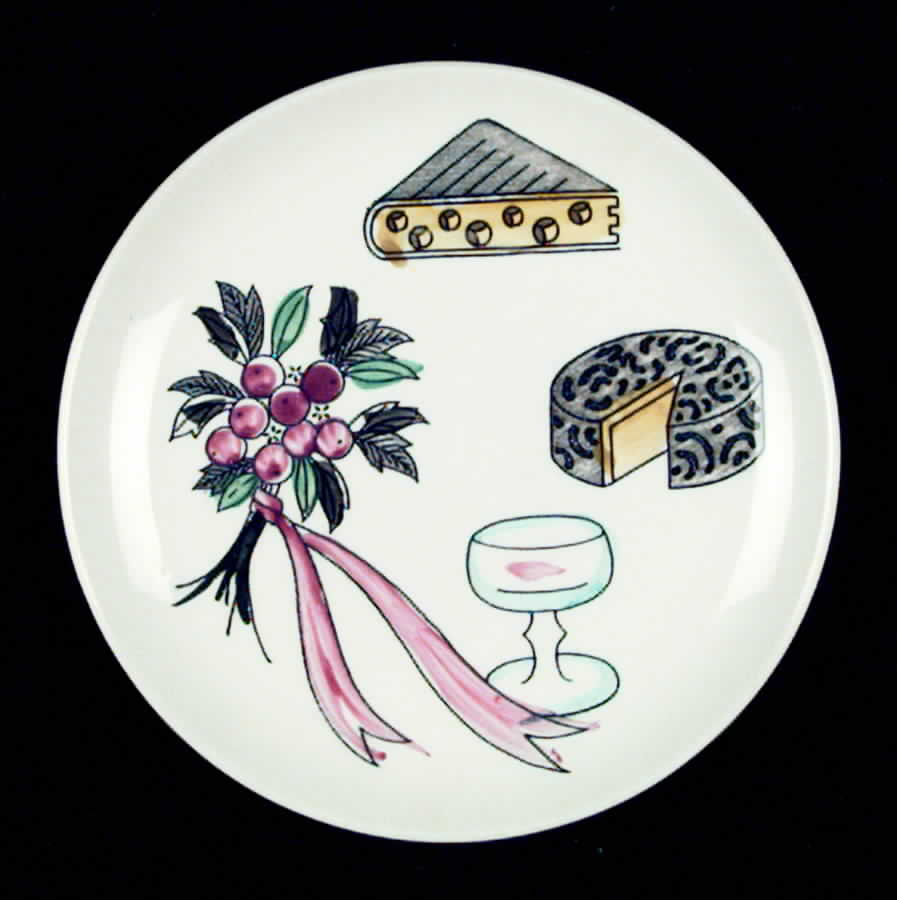NAS4 Bread & Butter Plate by Nasco (Japan)-1