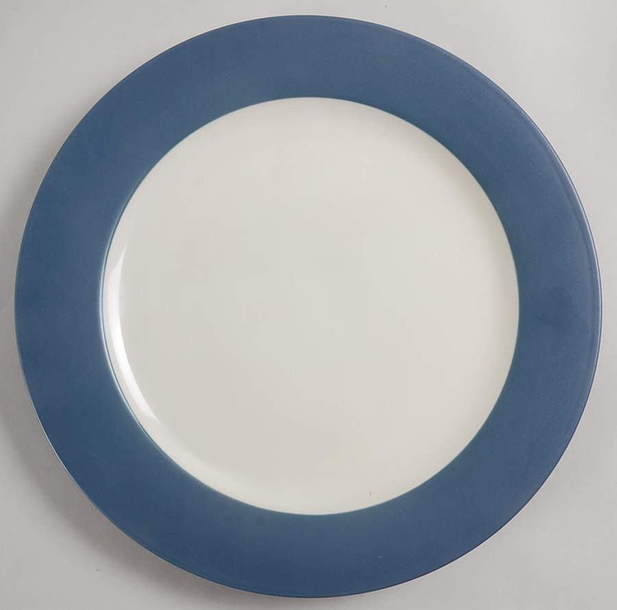 Colorwave Blue 12" Chop Plate (Round Platter) by Noritake-1