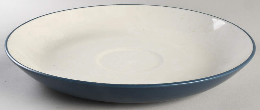 Colorwave Blue Chip Bowl/Plate for Chip & Dip Set by Noritake-1