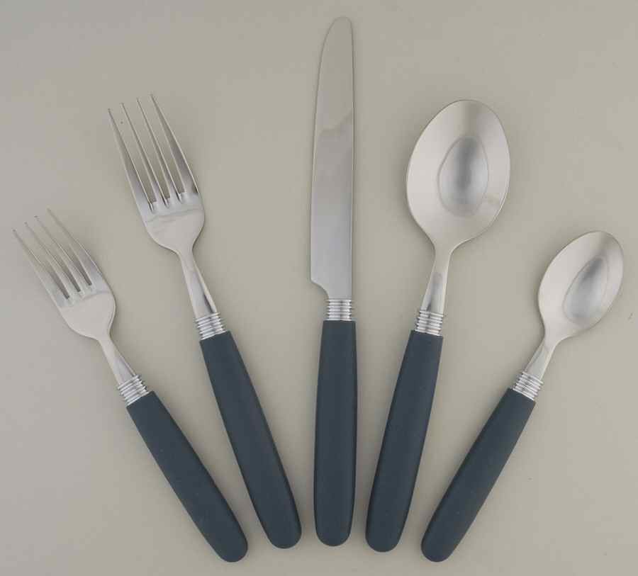 Colorwave Blue 5 Pc Place Setting-Flatware (K1,F2,SF,TSP,PLAS) by Noritake-1