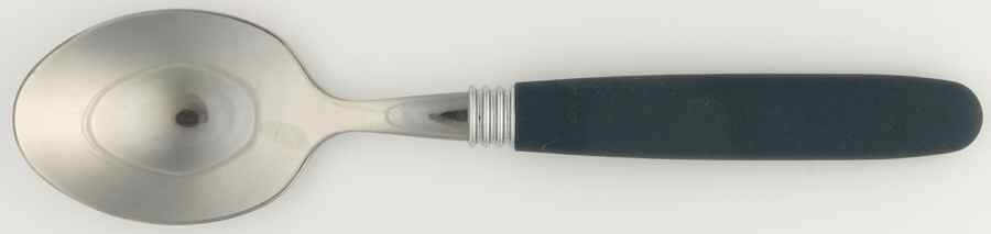 Colorwave Blue Place/Oval Soup Spoon by Noritake-1