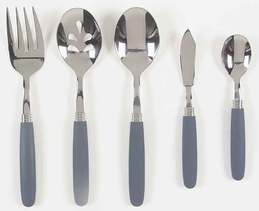 Colorwave Blue (5 Piece) Flatware Serving Set by Noritake-1