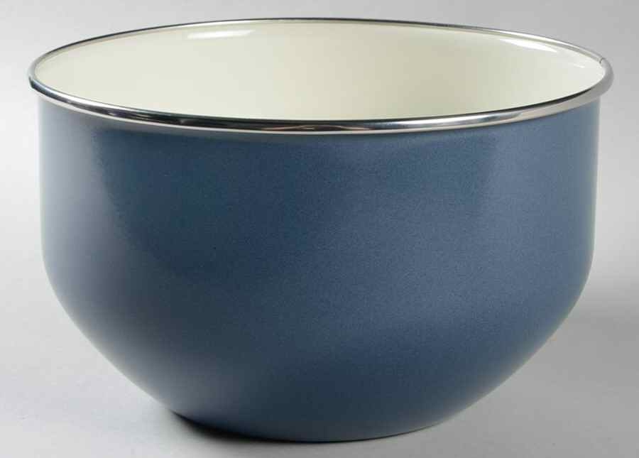 Colorwave Blue 7 3/4" Metal Bowl by Noritake-1