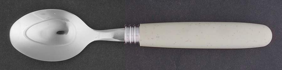 Colorwave Gray Teaspoon by Noritake-1