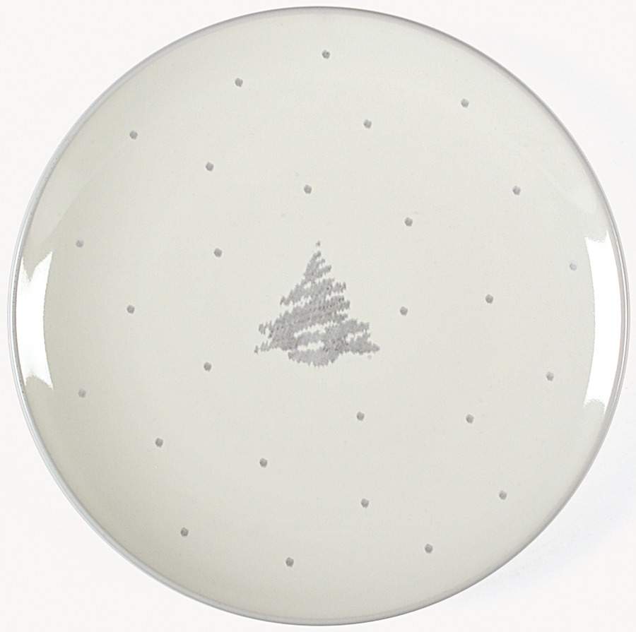 Colorwave Gray Holiday Salad Plate by Noritake-1