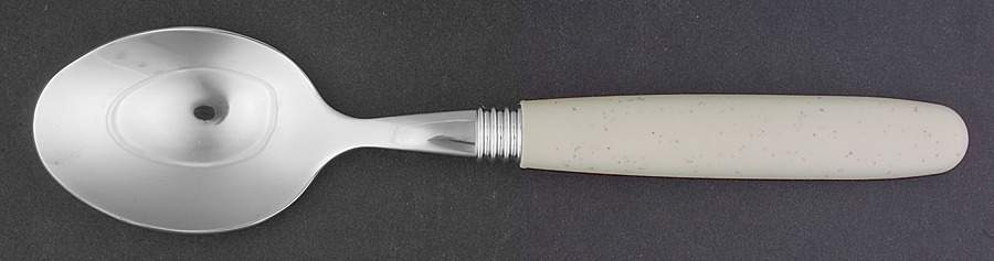 Colorwave Gray Place/Oval Soup Spoon by Noritake-1