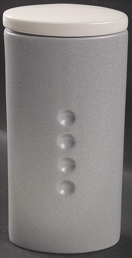 Colorwave Gray Medium Canister & Lid by Noritake-1