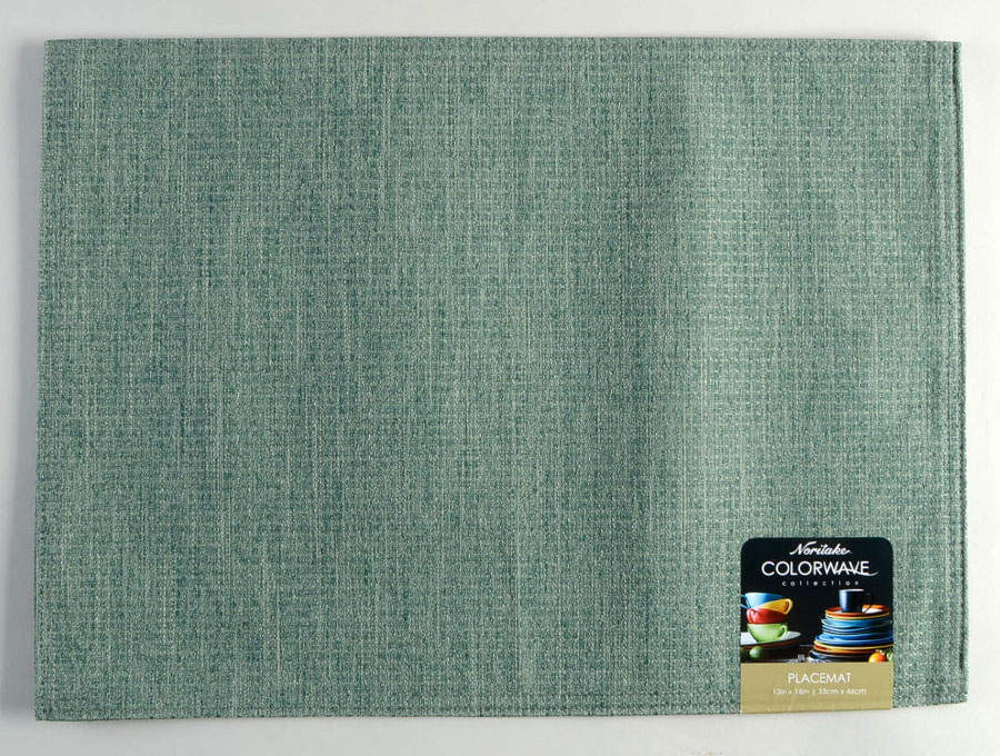 Colorwave Green Cloth Placemat by Noritake-1