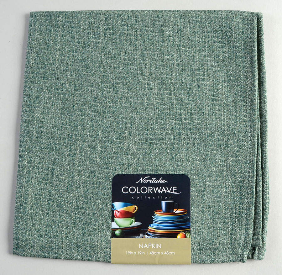 Colorwave Green Cloth Napkin by Noritake-1