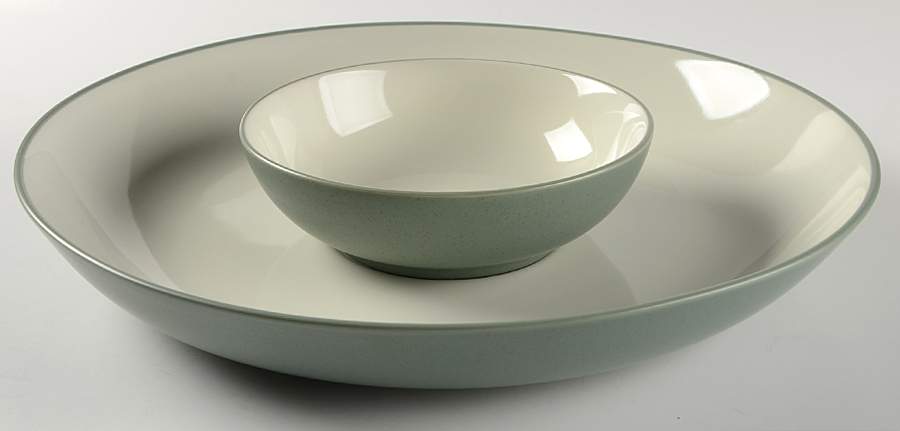 Colorwave Green (2 Piece) Chip & Dip Set by Noritake-1