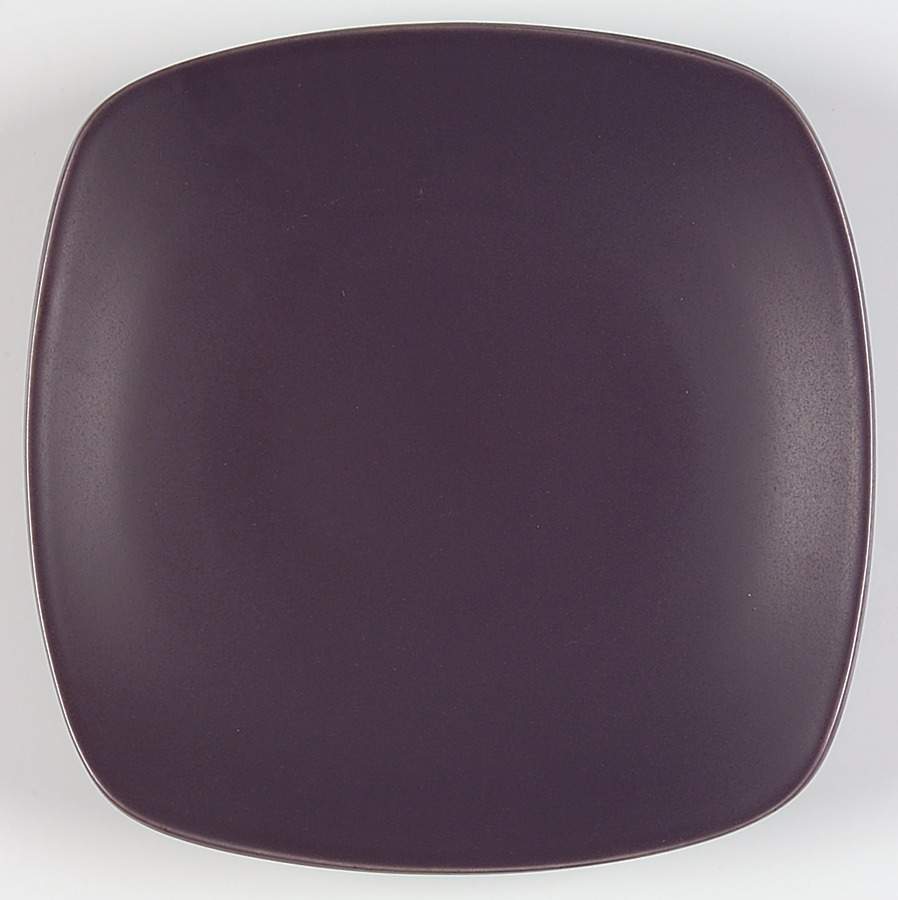 Colorwave Purple Square Salad Plate by Noritake-1