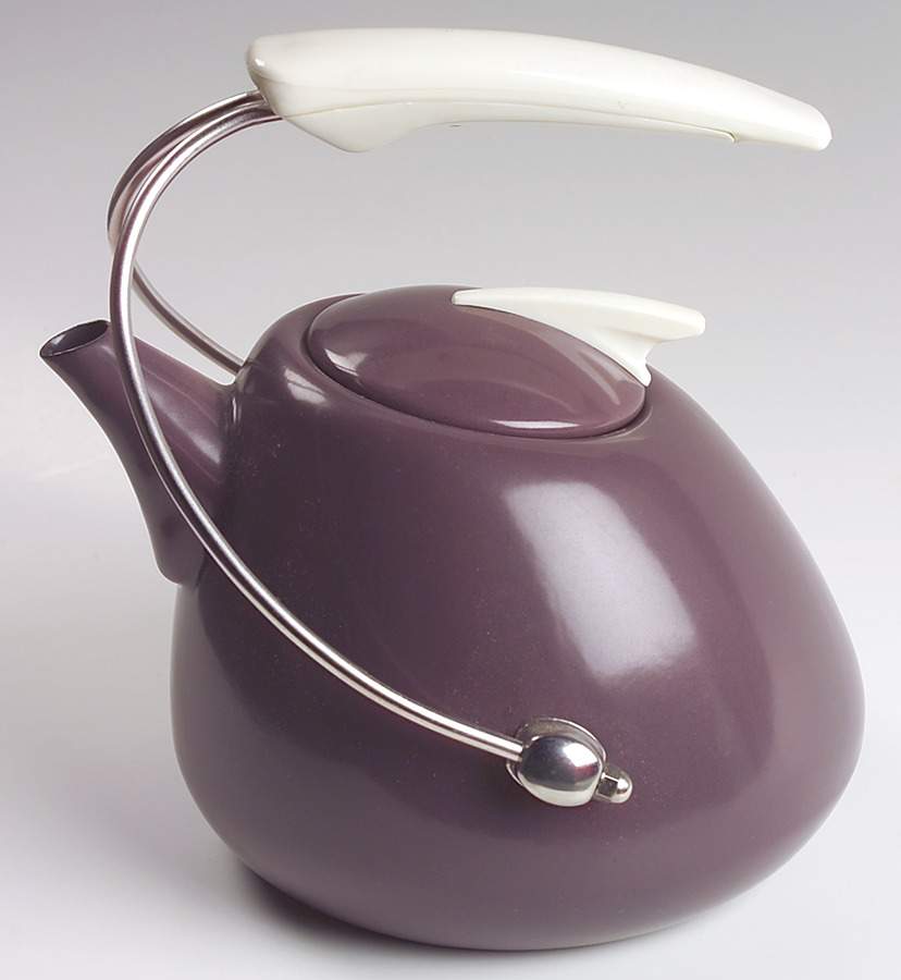 Colorwave Purple Metal Kettle & Lid by Noritake-1
