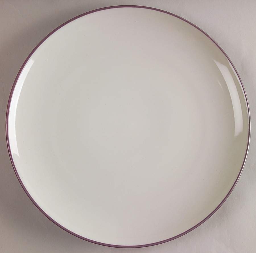 Colorwave Purple 12" Chop Plate (Round Platter) by Noritake-1