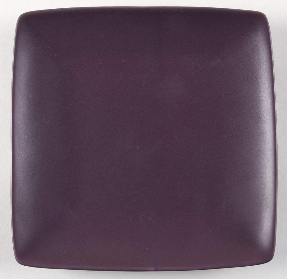 Colorwave Purple Square Salad Plate by Noritake-1