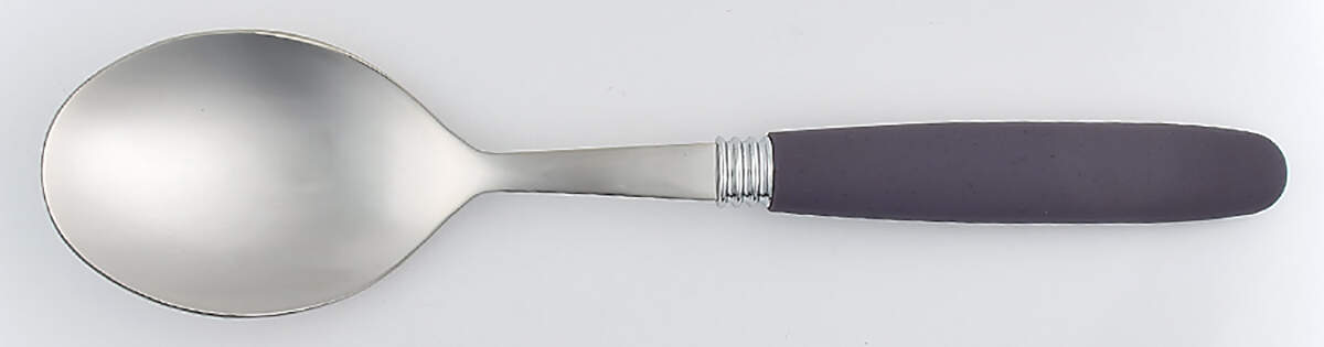 Colorwave Purple Tablespoon (Serving Spoon) by Noritake-1