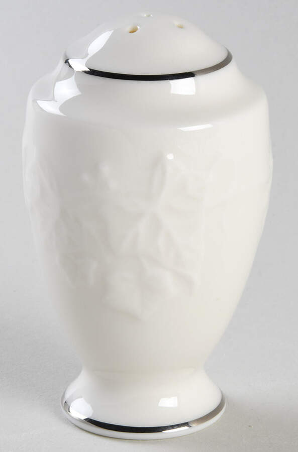 Halls of Ivy Platinum Salt Shaker by Noritake-1