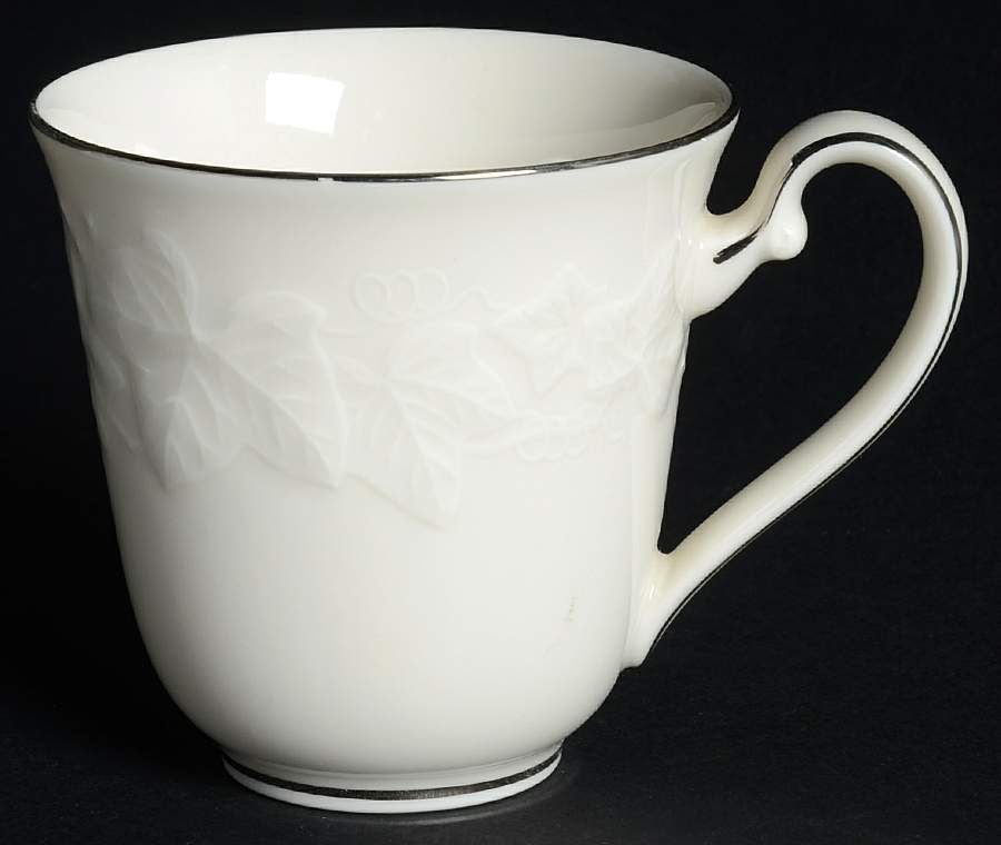 Halls of Ivy Platinum Mug by Noritake-1