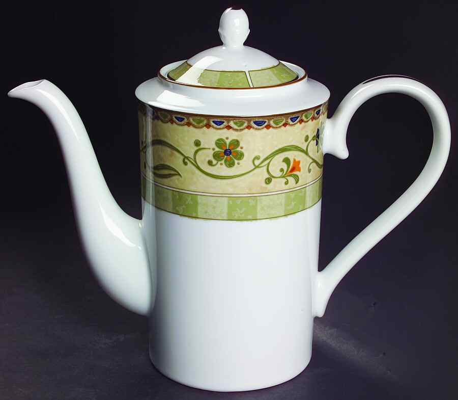 Honeycone Tea/Coffee Pot & Lid by Noritake-1