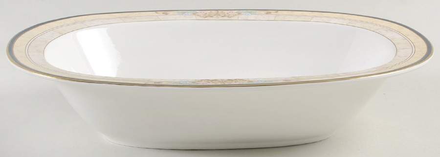 Loretto 10" Oval Vegetable Bowl by Noritake-1