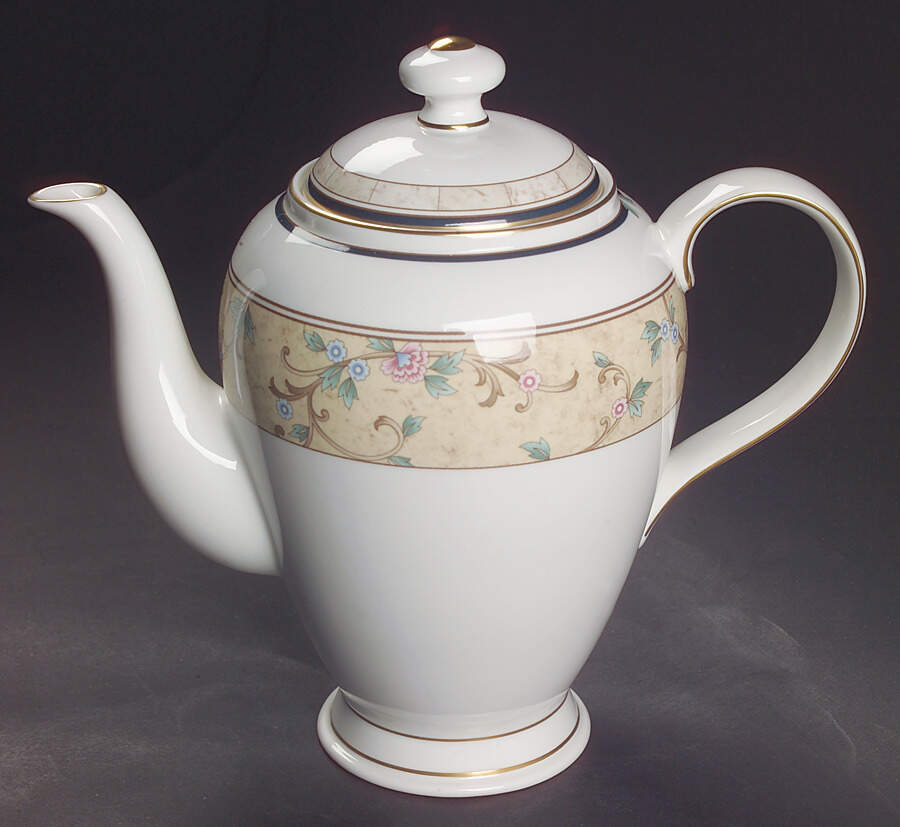 Loretto Coffee Pot & Lid by Noritake-1