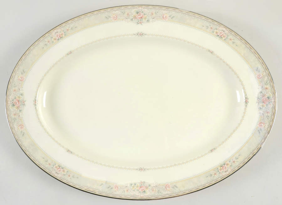 Newcastle 16" Oval Serving Platter by Noritake-1