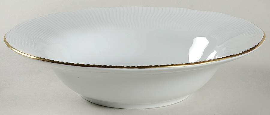 Pacific Hill Gold 10" Round Vegetable Bowl by Noritake-1