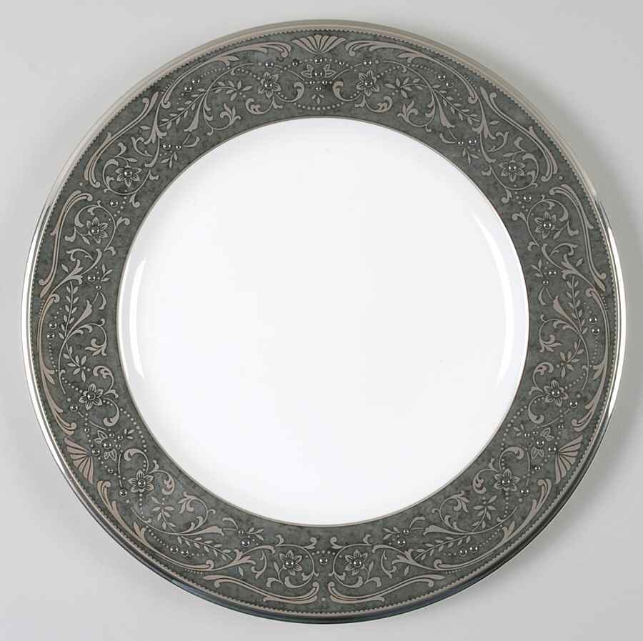 Silver Palace Accent Luncheon Plate by Noritake-1