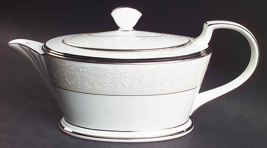 Silver Palace Teapot & Lid by Noritake-1