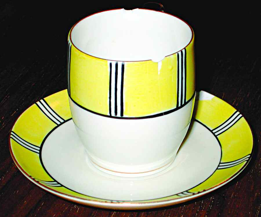 N1046 Flat Demitasse Cup & Saucer Set by Noritake-1