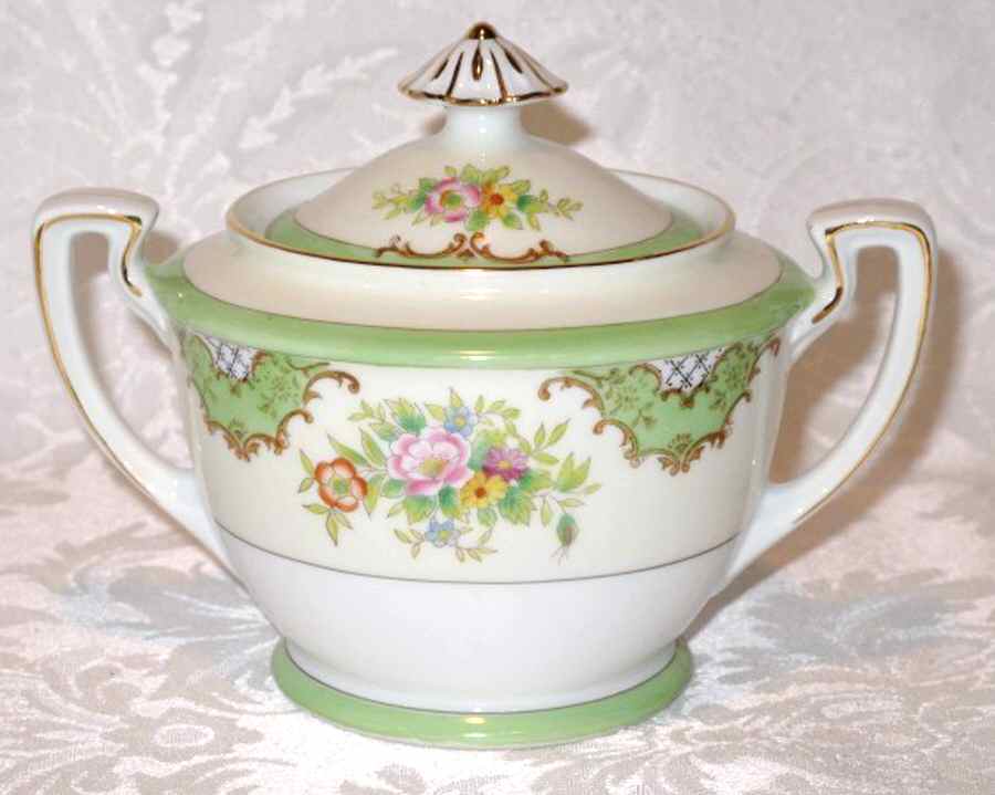 N1049 Sugar Bowl & Lid by Noritake-1