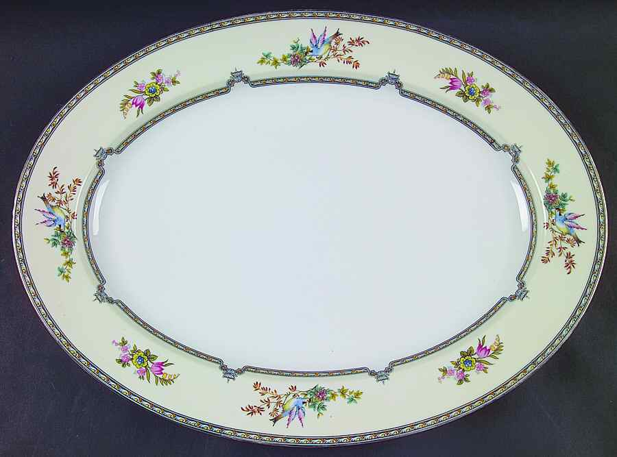 N1050 16" Oval Serving Platter by Noritake-1