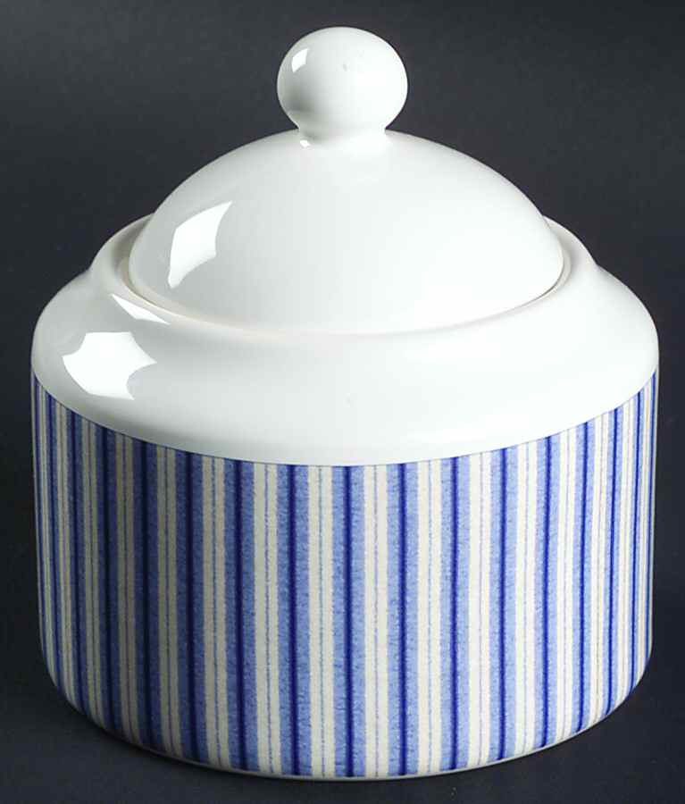 Calico Sugar Bowl & Lid by Nautica-1