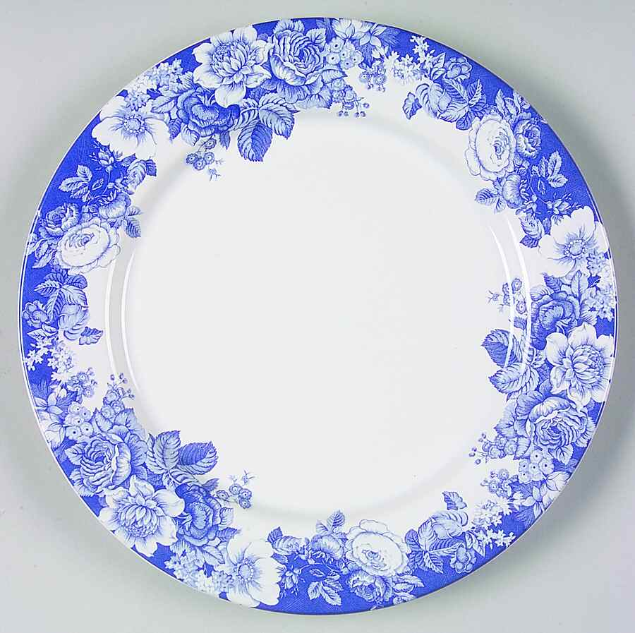 Indigo Rose Salad Plate by Nautica-1