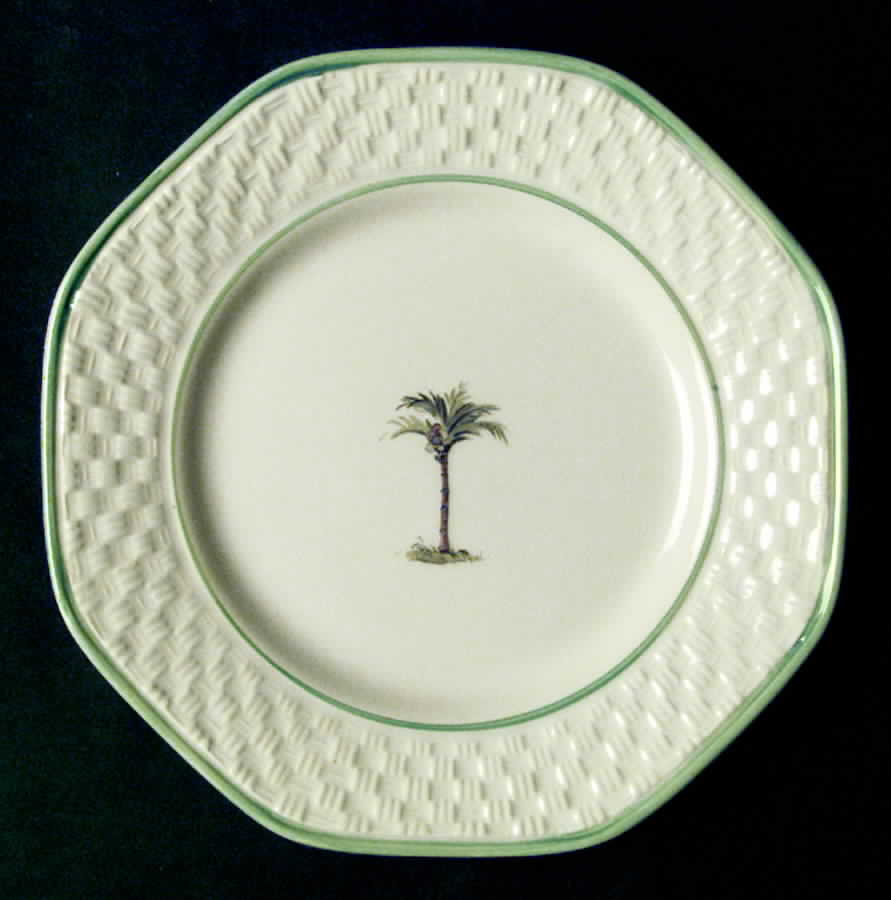 Rattan Accent Salad Plate by Nautica-1