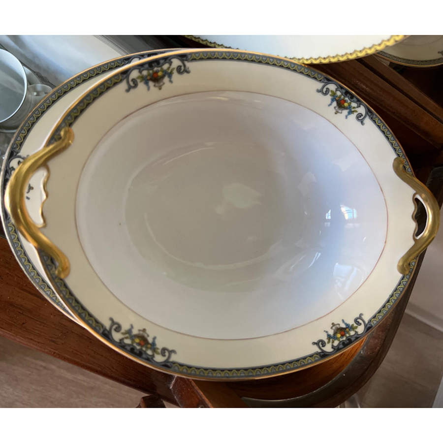 N1062 10" Oval Vegetable Bowl by Noritake-1