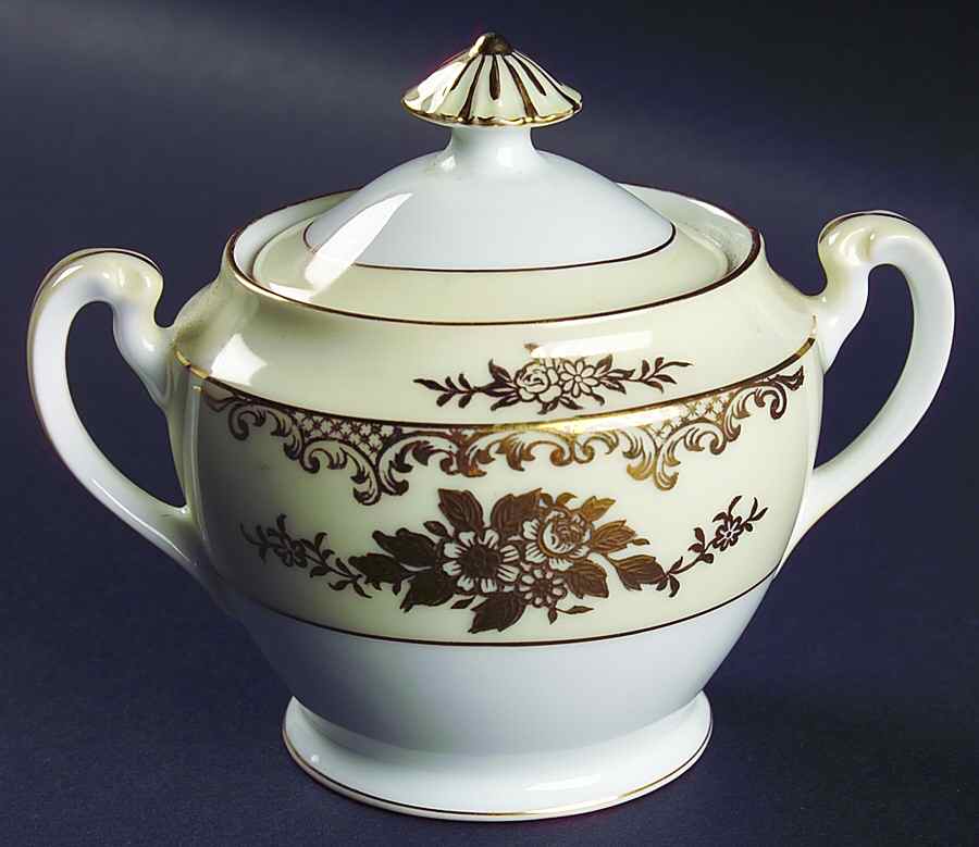 N1064 Sugar Bowl & Lid by Noritake-1
