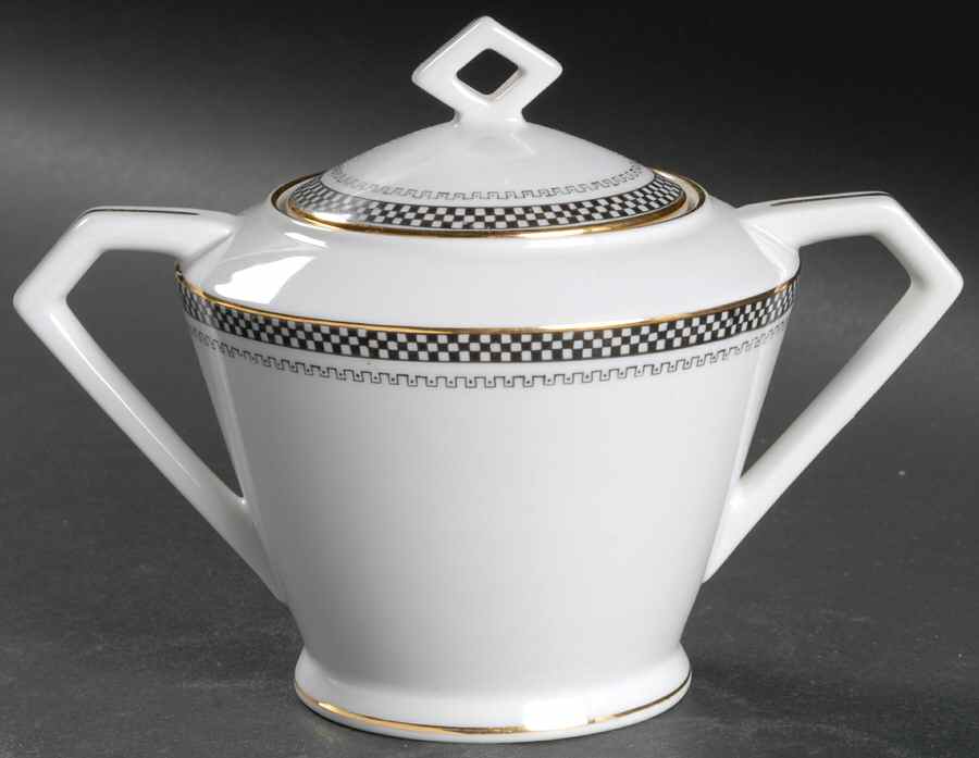 N1075 Sugar Bowl & Lid by Noritake-1