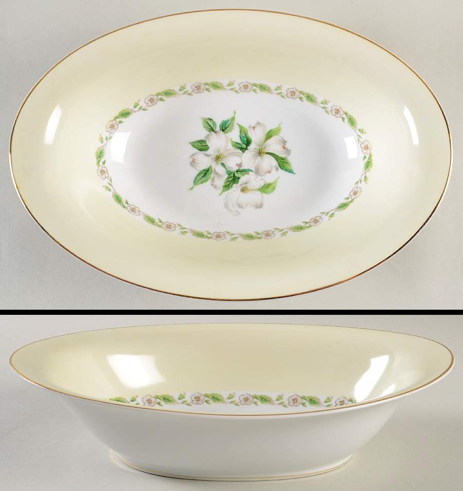 N1076 10" Oval Vegetable Bowl by Noritake-1