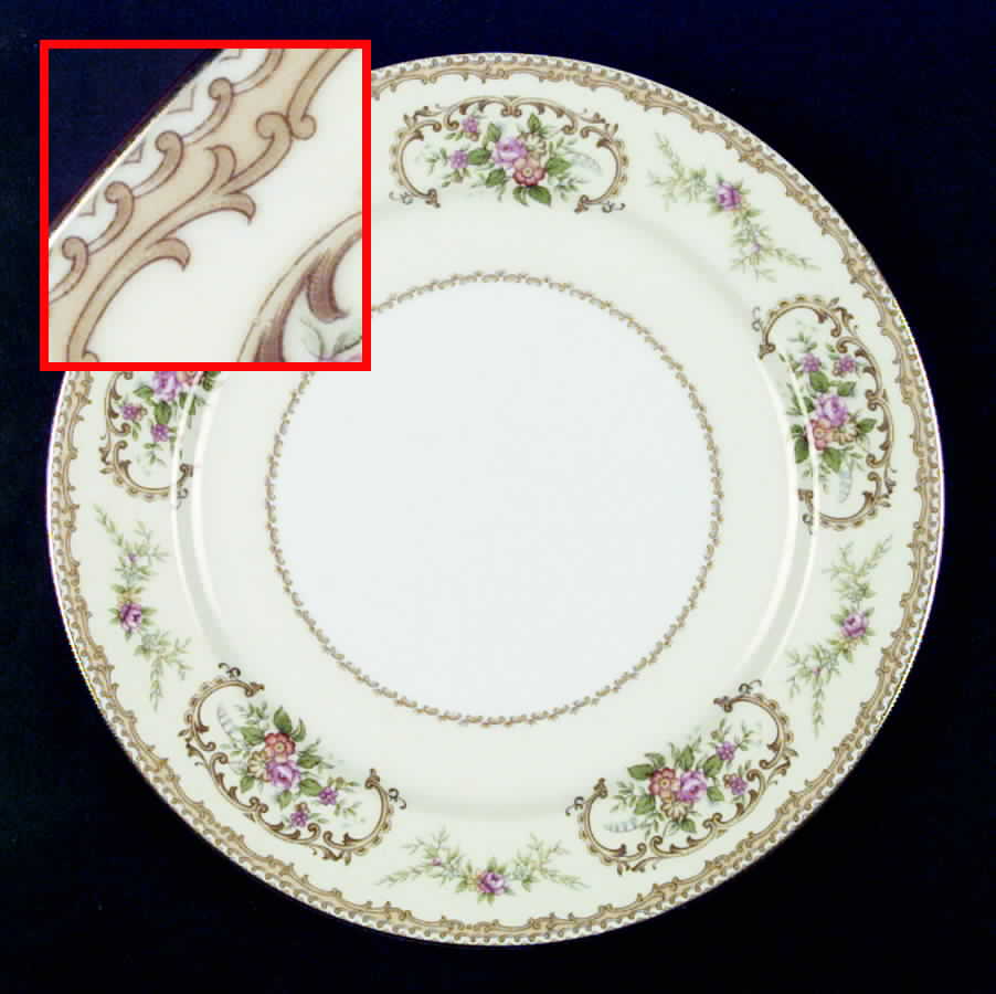 Mystery #154 Dinner Plate by Noritake-1