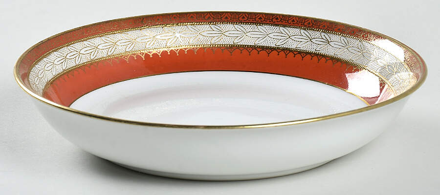 33900 Red Coupe Soup Bowl by Noritake-1