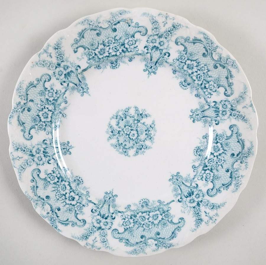 Monarch Blue Green Salad Plate by New Wharf-1