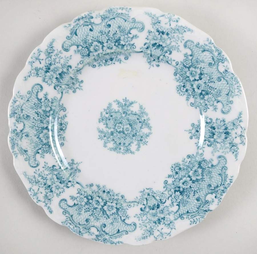 Monarch Blue Green Bread & Butter Plate by New Wharf-1