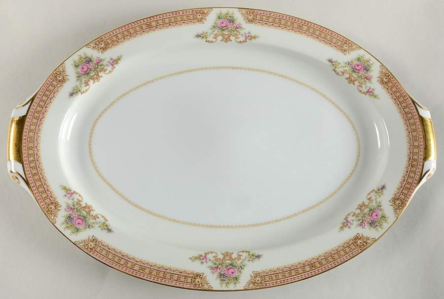 Catalina 17" Oval Serving Platter by Narumi-1