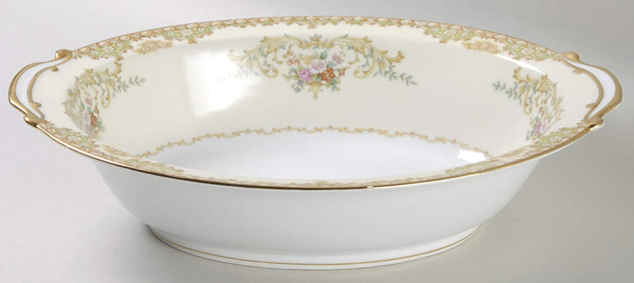 N1089 10" Oval Vegetable Bowl by Noritake-1
