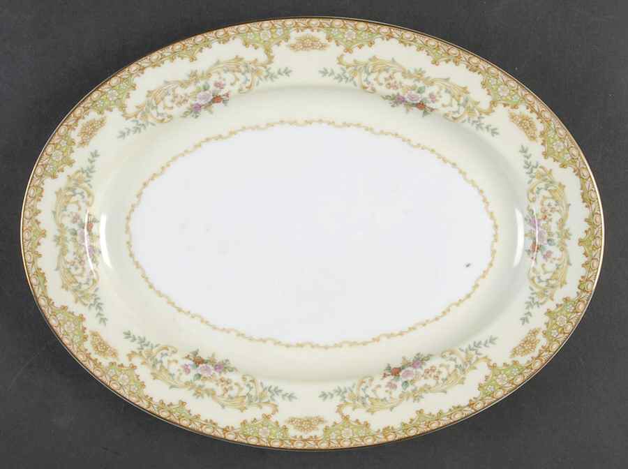 N1089 11" Oval Serving Platter by Noritake-1